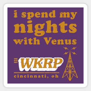 Nights With Venus Sticker